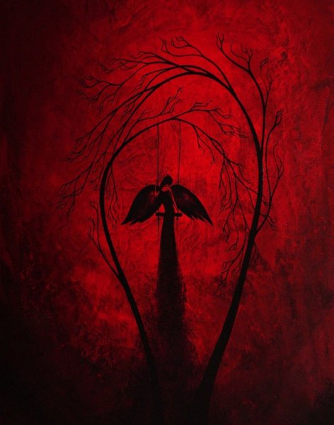 Рисунки на Красном фоне