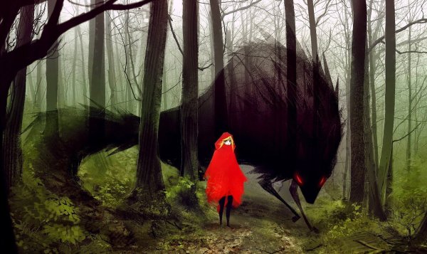 Кроваво красный