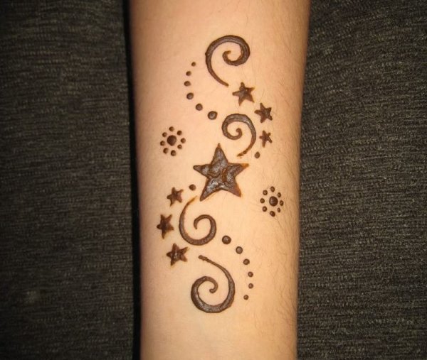 Очень лёгкое мехенди