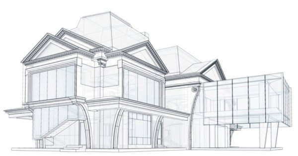 Чертежи архитектурных сооружений