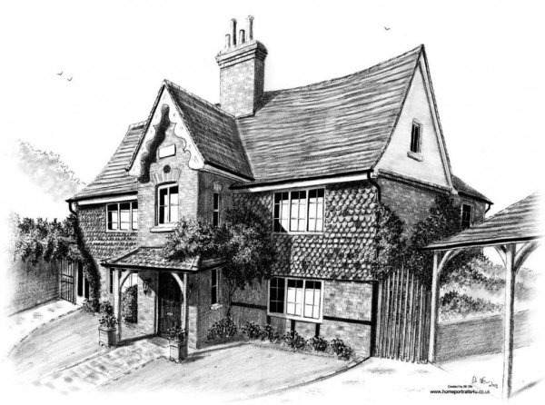 Объемная архитектурная композиция