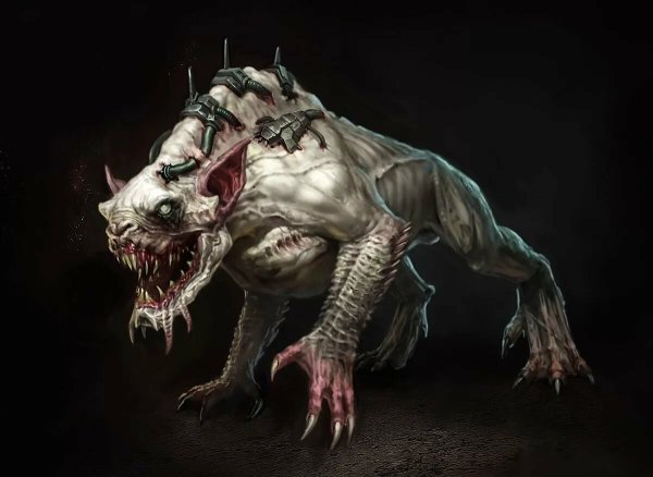 Зомби раскраска страшные