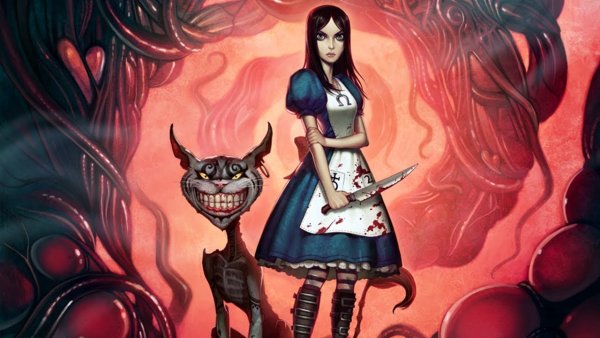 Страшная Алиса в стране чудес