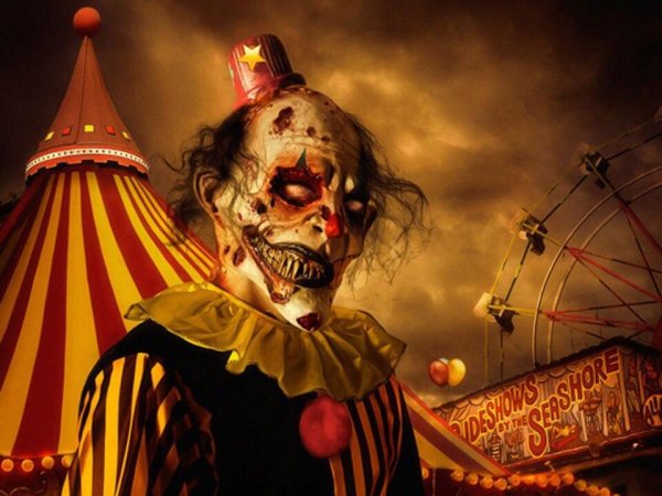 Мрачный цирк шапито арт