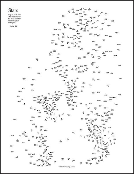Соединение по точкам сложные