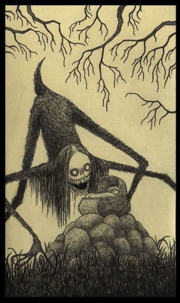 Страшные рисунки карандашом