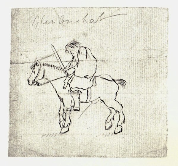 Зарисовки к роману Дубровский в карандаше