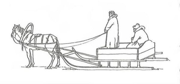 Иллюстрация к произведению Чехова тоска