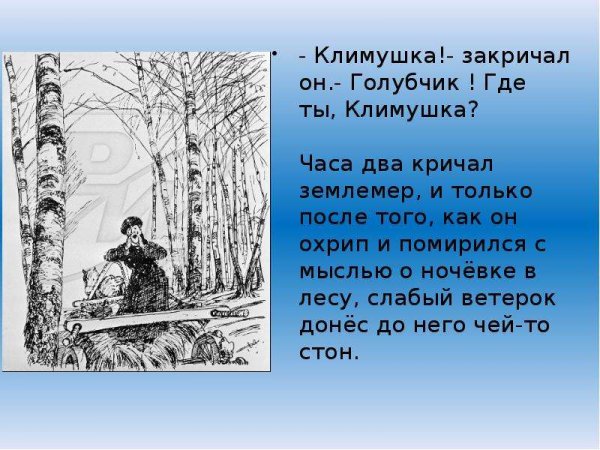 Иллюстрация к рассказу Чехова злоумышленник