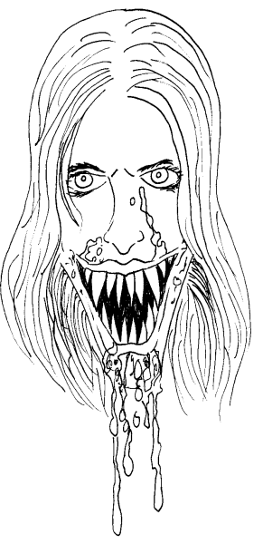 Вампирша арт