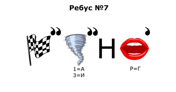 Ребусы и ответы на них