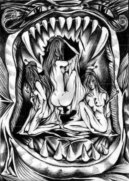 Рисунки психически больных