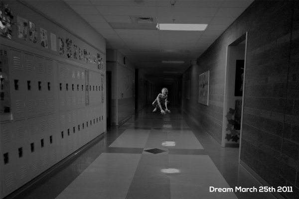 Страшный коридор хоррор