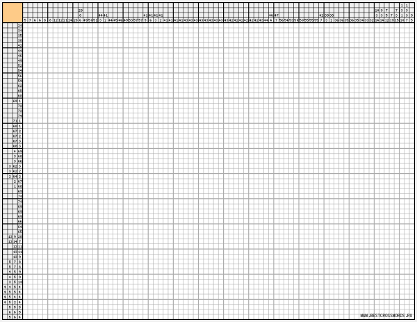 Японские кроссворды для печати