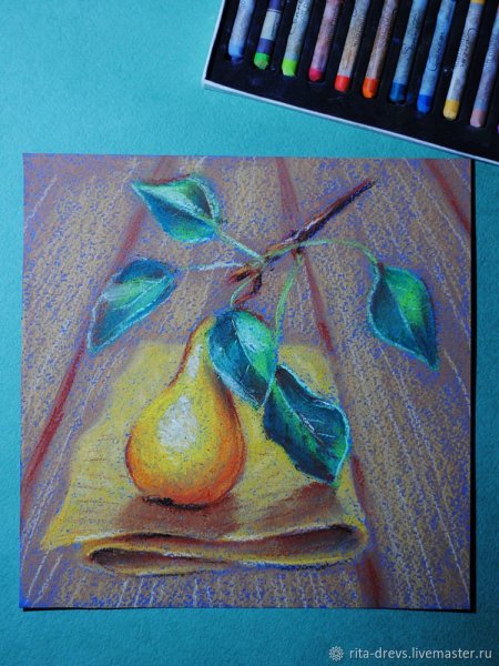 Рисование пастелью для детей