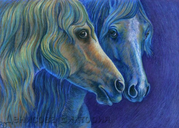 Сухая пастель для рисования