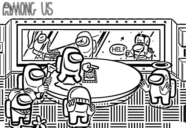 Раскраски амонг АС игра