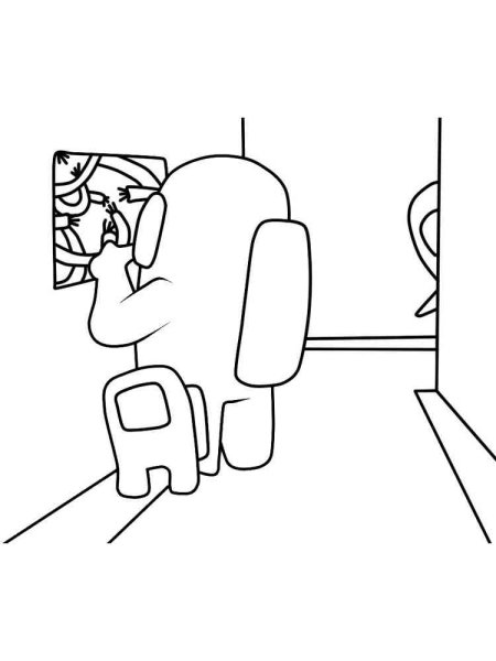 Амонг АС раскраски амонг АС