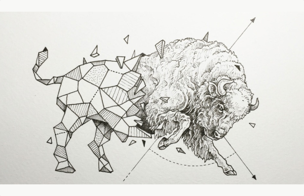 Рисунок из геометрических фигур