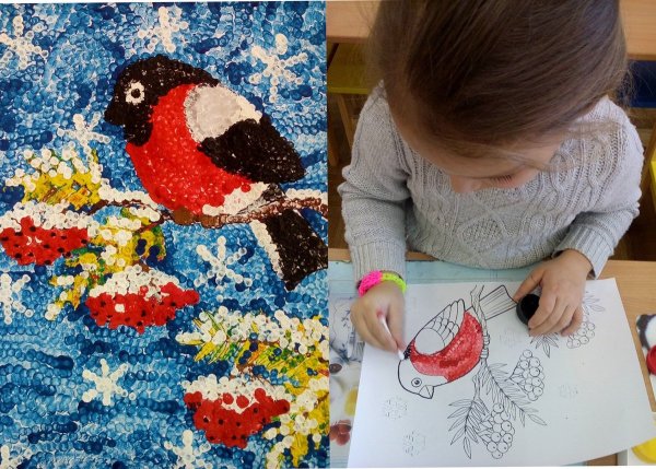 Пуантилизм для детей