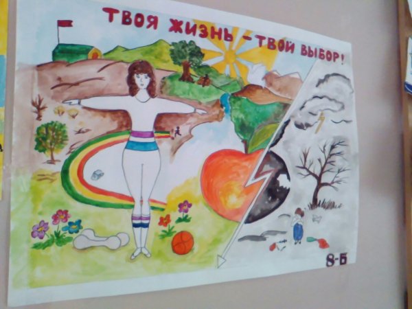 Конкурс рисунков здоровый образ жизни