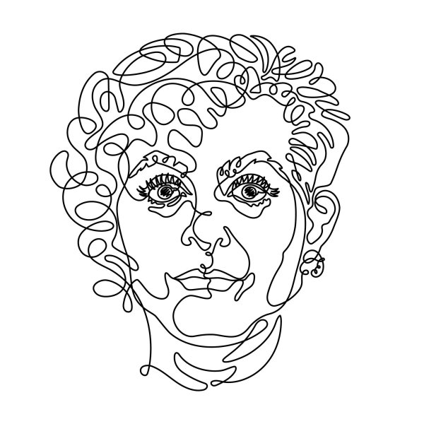 Портрет одной линией