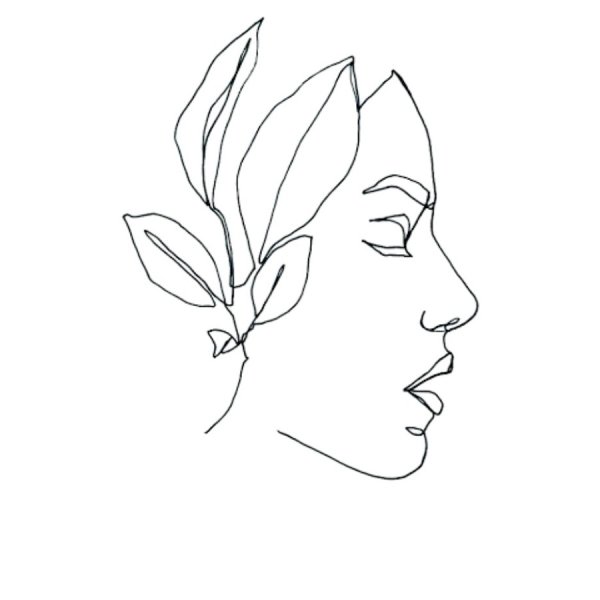 Красивый и легкий рисунок линии