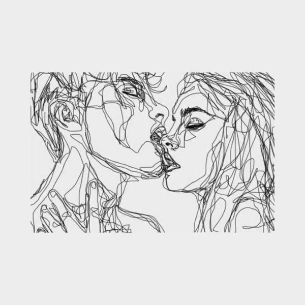 Любовь одной линией