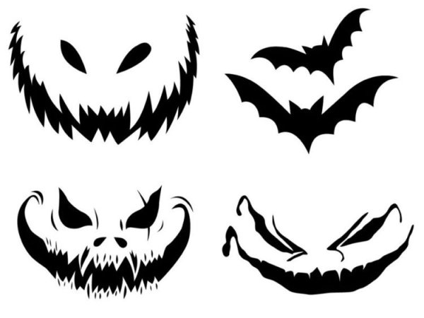 Страшные морды на Хэллоуин