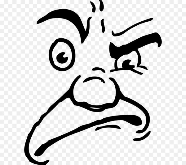 Зловещая улыбка на черном фоне