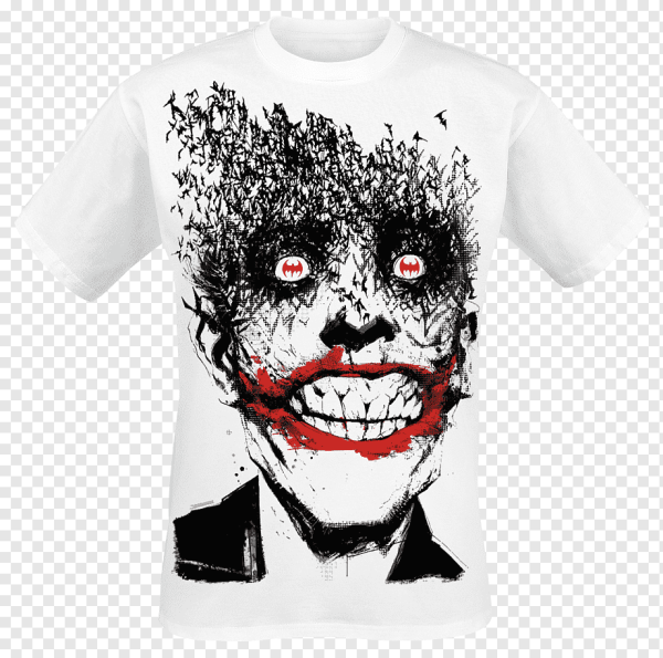 Страшная футболка Джокер