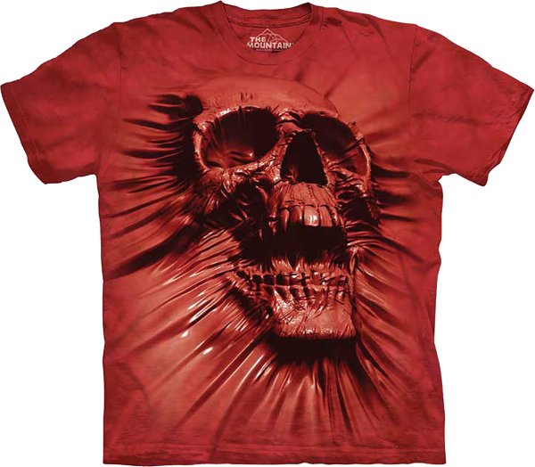 3d футболки the Mountain big face Skull
