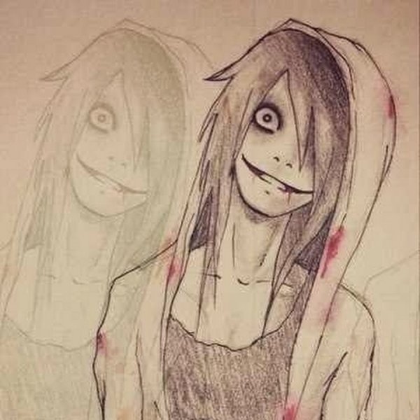 Крипипаста Джефф убийца для срисовки