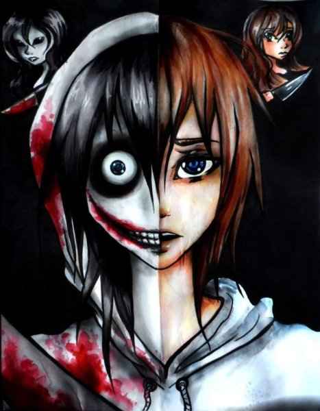 Крипипаста Джефф убийца карандашом