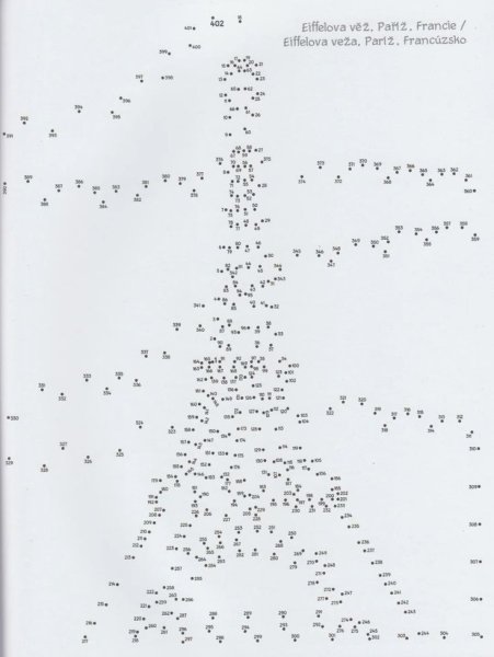 Обводить по точкам для взрослых