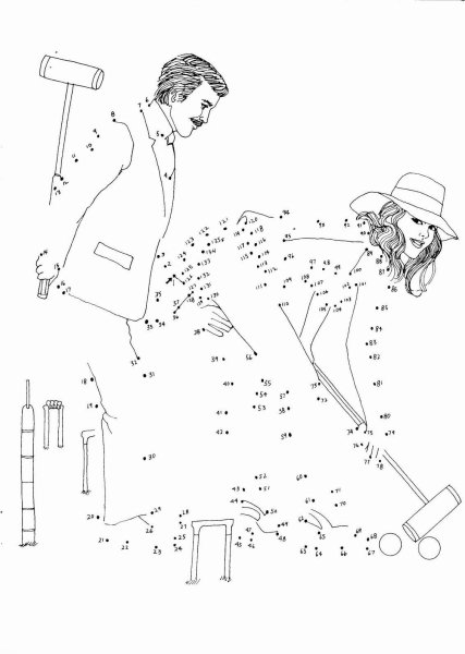 Соединение по точкам сложные