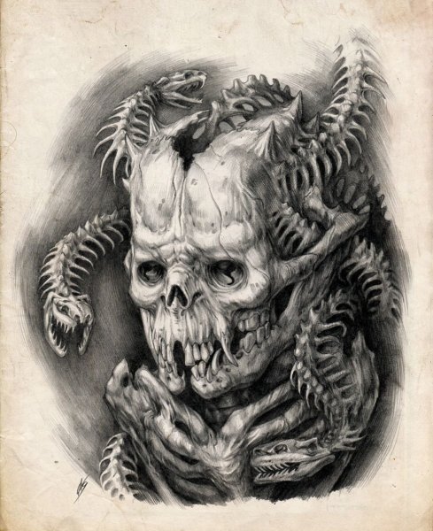 Черт карандашом