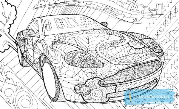 Раскраски антистресс для мальчиков