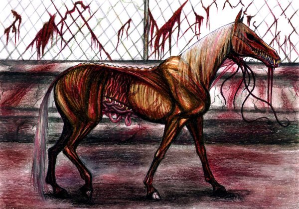 Келпи лошадь демон