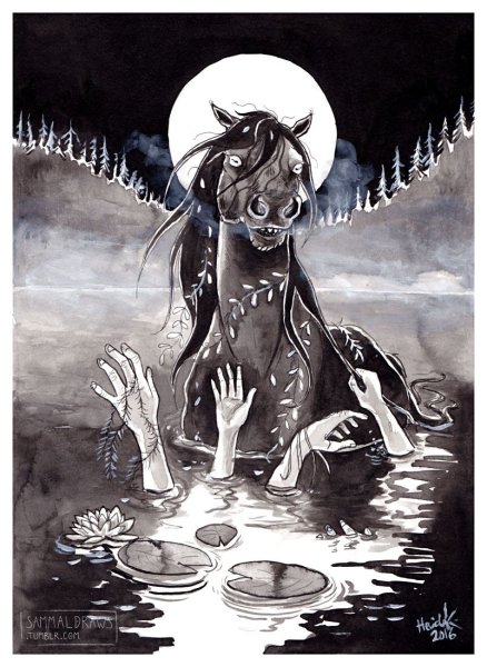 Скелет лошади