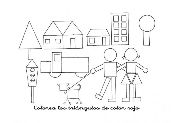 Геометрические узоры карандашом