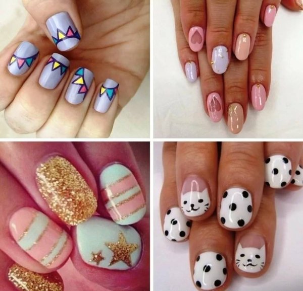 Идеи простого и красивого маникюра