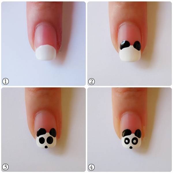 Маникюр лёгкий и красивый