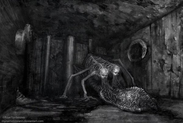 Красивые рисунки страшные