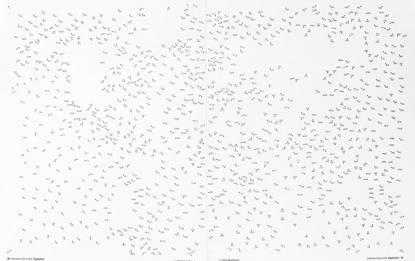 Рисунки по точкам 1000 точек