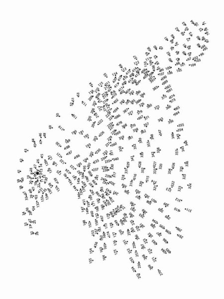 Рисование по точкам с цифрами