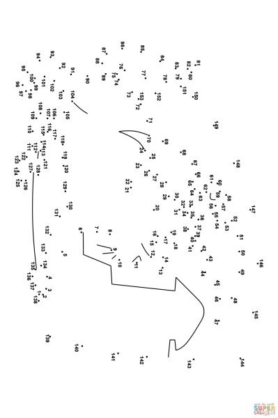 Обводить по точкам цифры