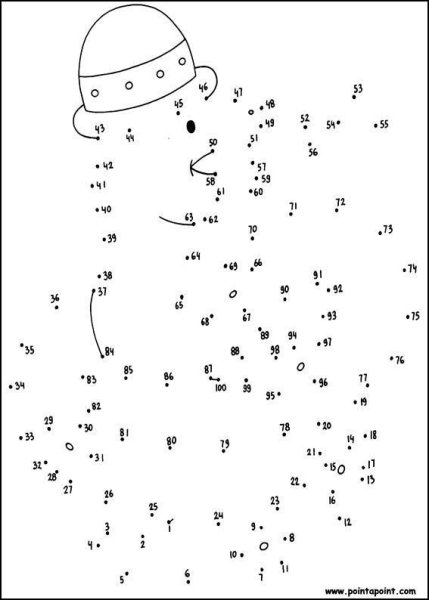 Рисование по точкамсложне