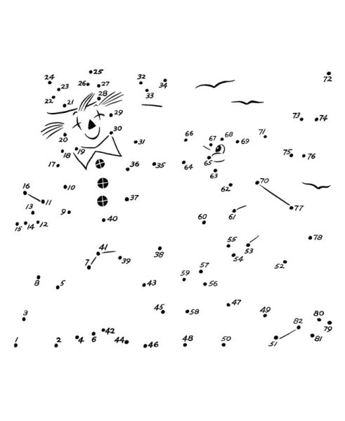 Рисование по точкам для детей сложные