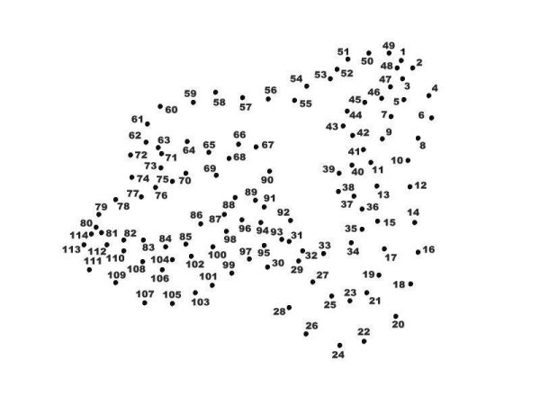 Рисование по точкам сложные